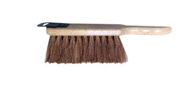 Szczotka szorująca, dł. włosia: 325mm, Miękki, Brązowy, Naturalny kokos, zastosowanie: Przemysł, place