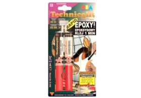 TECHNICQLL SZYBKI KLEJ EPOKSYDOWY BEZBARWNY 2X12