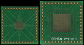 RE934-01E Multi-adapter QFP44 and QFN44 P=0.50 mm RM 2.54 mm