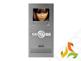 Monitor 3,5'' wideodomofonu 2 żyłowego VDA-27A5 EURA