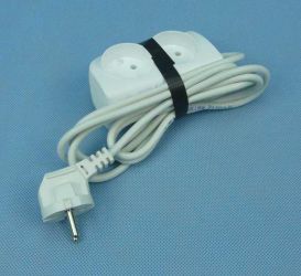 PS-2xGN 2,0mb PRZEDŁUŻACZ BEZ UZIEM.