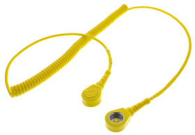 Przewód uziemiający ESD Przewód uziemiający EN61340-5 Tak RS PRO 4mΩ