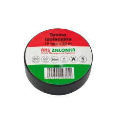 Taśma izolacyjna 19mm x 20m czarna 220142 /1szt/
