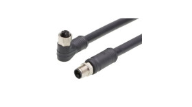 Kabel przemysłowy konfekcjonowany ze złączem Złącze M12 długość 20m Rodzaj A Żeńskie Złącze B Złącze M12