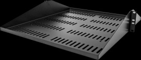 SHELF-2U-20-CENTER-V 19" shelf 2 U