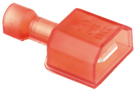 Konektor płaski Męski 6.3 x 0.8mm długość 21.97mm Izolacja: Izolowane Cyna