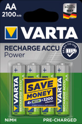 56706 101 404 VARTA Ready-2-Use, 4xmignon, 2100mAh