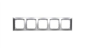 Impresja Ramka Pięciokrotna Srebrna R-5Y/18