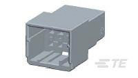 Obudowa złącza zagniatanego 8-pinowe 2-rzędowe raster: 2.5mm TE Connectivity Żeński Montaż na panelu Dynamic 1000