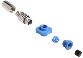 Złącze wielostykowe przemysłowe 3-pinowe Subminiaturowe Montaż na kablu Wtyczka TE Connectivity