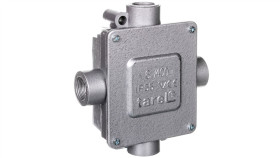 Puszka Odgałęźna Metalowa 5-Torowa 6Mm2 4 Wejścia P16 Ip55 024