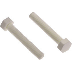 PB Fastener 701340 Hexagon Head Screw Ceramic M5x20mm 1pc ANSI B18.6.7M