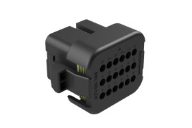 Złącze samochodowe 18-pinowe Amphenol Industrial 3-rzędowe Męski 13A ATV Wtyk