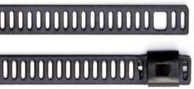 Opaska kablowa 225mm 7 mm Stal nierdzewna z powłoką poliestrową 100 sztuk RS PRO