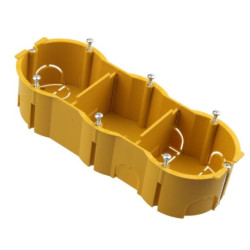 Puszka instalacyjna - podtynkowa - 6 mod M45