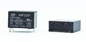 HF32F-024-HSL przekaźnik elektromagnetyczny SPDT, zas. 24Vdc (JRC32F)