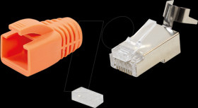 MP0078 RJ45 modular plug, Cat.6a / Cat.7, 10 pieces