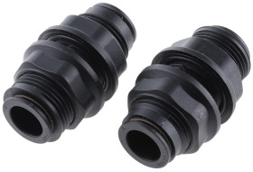 Złączka pneumatyczna Wciskane 12 mm Wciskane 12 mm Legris Adapter grodziowy do rur