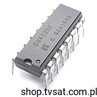 DG412DJ Quad Analog Switch DIP16 SILICONIX