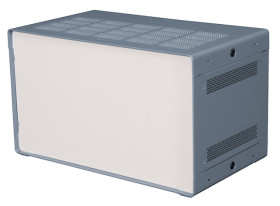 Obudowa Aluminium wytłaczane szerokość zew. 305 mm długość zew. 279 mm wys. zew. 175 mm RS PRO IP30 Szary