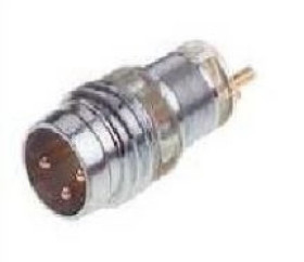 Złącze gniazdowe M8 męskie 3-pinowe kodowanie-A 50 V AC/60 DC 4A ELST 3308 RV LH