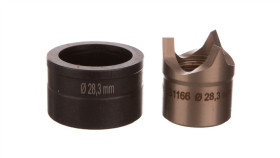 Wykrojnik Do Blachy Stalowej Nierdzewnej Okrągły Fi Dziurkownika 28,3Mm Pg21...