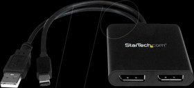 MSTMDP122DP Splitter mini DisplayPort 1.2 to 2x DisplayPort