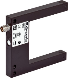 Czujniki fotoelektryczne Optyczne widełkowy Di-Soric NPN, PNP zakres 50 mm