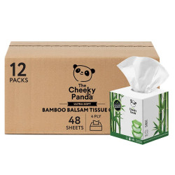 Bamboo 4ply BALSAM Tissue Cube 48s