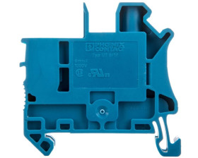 Złączka szynowa 2-przewodowa 6mm2 śrubowa/wtykowa niebieska UT 6/1P BU 3060542 /50szt./