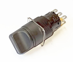 XB6EAD222P przełącznik obrotowy 2-pozycyjny, 2-obwodowy 120Vac / 1,5A