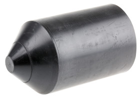 Czarny, materiał: Poliolefina, 100mm,TE Connectivity