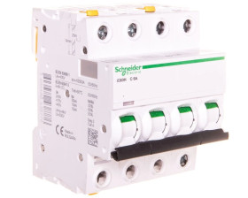 Wyłącznik nadprądowy 4P C 6A 10kA AC iC60H-C6-4 A9F07406