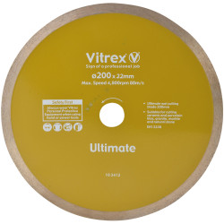Vitrex 103412 Ultimate Diamond Blade 200mm