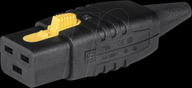 3-152-192 C19 V-Lock IEC coupling, straight