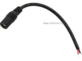 Gniazdo DC 2.1/5.5 kabel 8cm -680