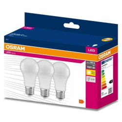 3PAK Żarówka LED E27 A60 13W = 100W 1521lm 2700K Ciepła OSRAM Value