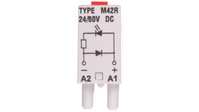 Moduł Sygnalizacyjny Ld (Diody: Led Czerwony + D) 24-60V Dc M42r Szary 854844