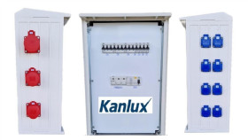 Rozdzielnica Budowlana Na Elewację (8X2p+Z, 2X16a/5P, 1X32a/5P)...