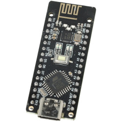 Nano NRF24L01 z ATmega328P USB-C