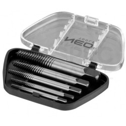 Zestaw wykrętaków do zerwanych śrub M3-18 5szt. NEO 09-615