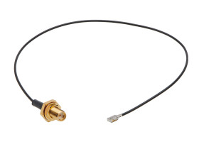Zespół kabli koncentrycznych złącze A SMA złacze B IPEX MHF długość 305mm typ kabla RF Z zakończeniem
