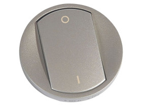 CELIANE Klawisz wyłącznika 2-biegunowy tytanowy 068321 LEGRAND