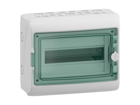 Rozdzielnica hermetyczna natynkowa 12 modułowa 1x12M drzwi transparentne IP65 Mureva MRV-1-12-NT-T 13431 SCHNEIDER ELECTRIC
