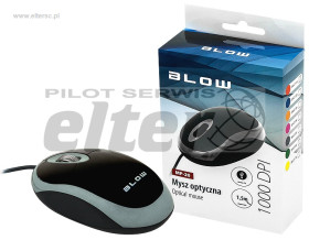 Mysz optyczna BLOW MP-20 USB szara