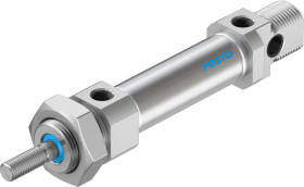 Siłownik pneumatyczny skok: 30mm Festo Ø 20mm dwustronnego działania Action 162mm Elastomer DSNU-20-30-P-A G 1/8