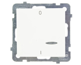 AS Łącznik podwójny z podświetleniem ecru ŁP-11GS/m/27