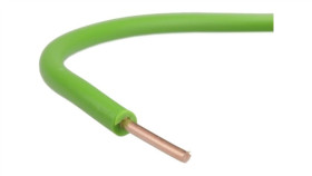 Przewód Instalacyjny H07v-U / Dy 1 750V Zielony Drut Elektrokabel /100M/