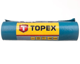 Worki na odpady 240 L niebieskie bardzo mocne wymiary 120x150cm grubość 45 mic folia LDPE 23B259 /10szt./