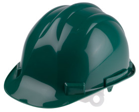 Kask ochronny, Zielony, PP, Standardowy